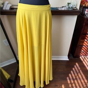 Chicwish Yellow Maxi Skirt – Size M